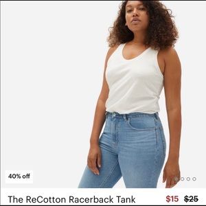 Everlane racerback tank